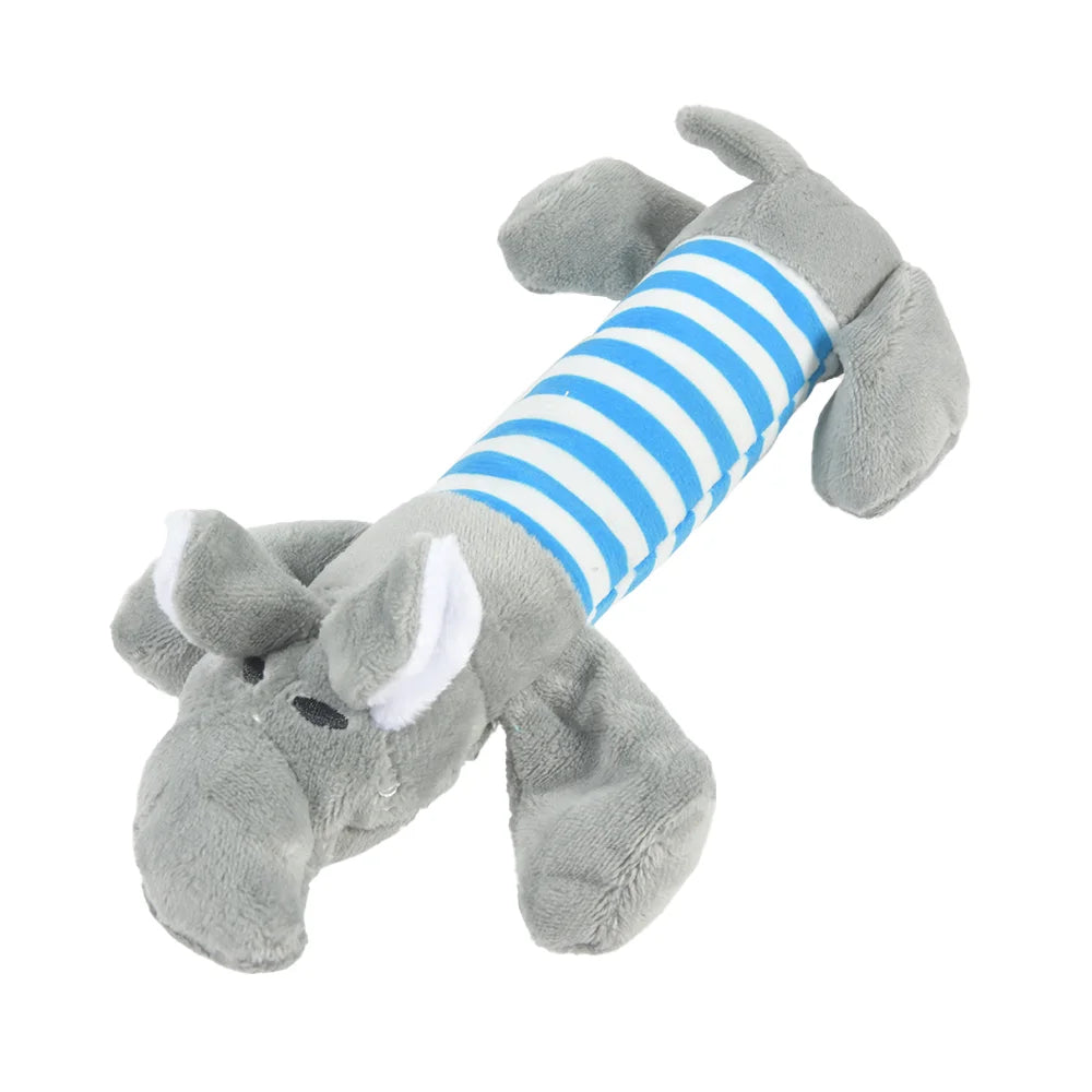 Plush Dinosaur Chew Toy for Dogs