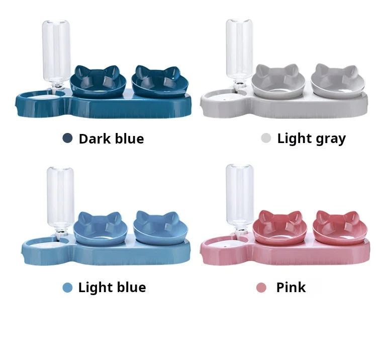 Pet Bowls with Water Feeder