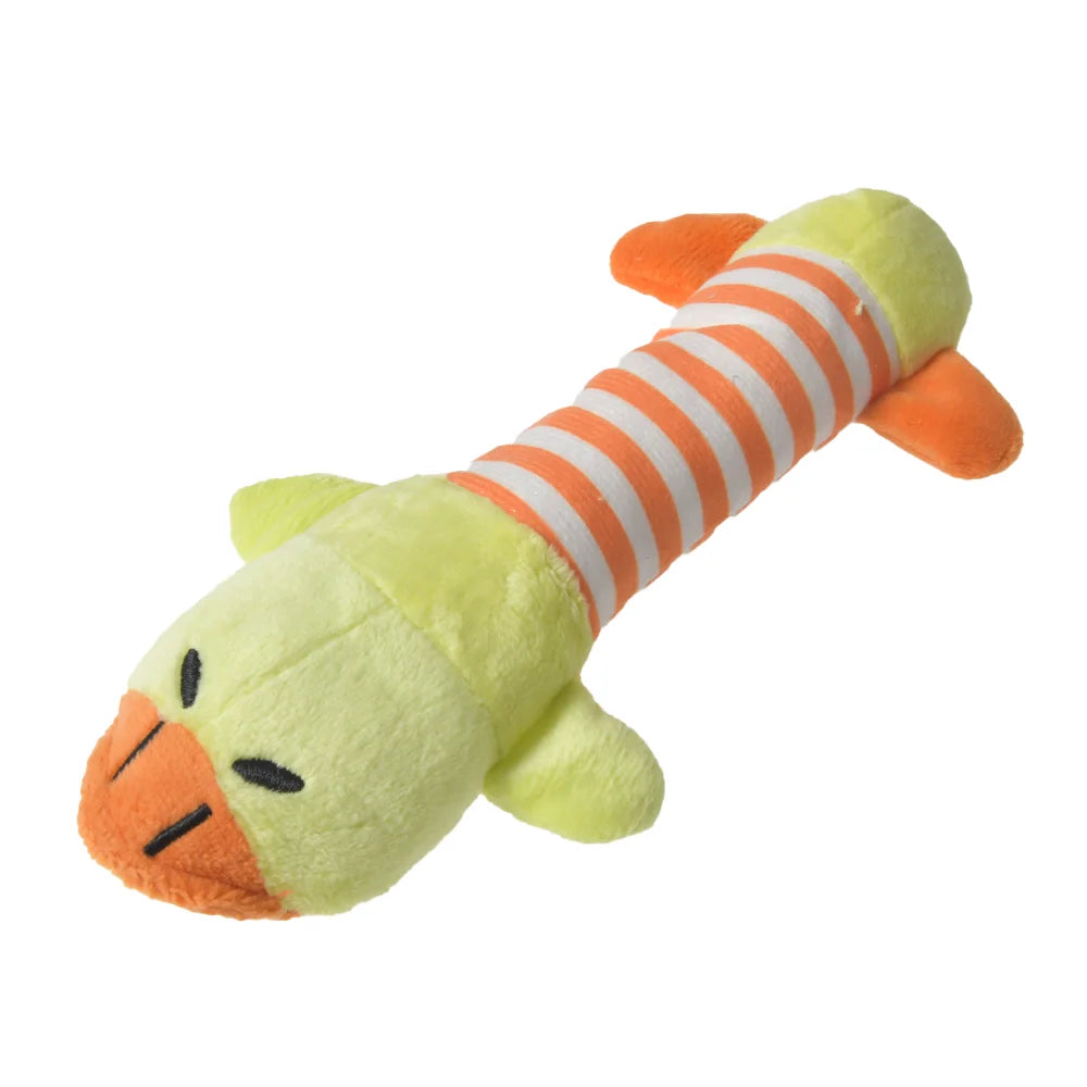 Plush Dinosaur Chew Toy for Dogs