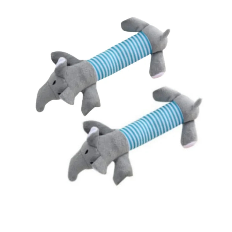 Squeaky Plush Dog Chew Toy
