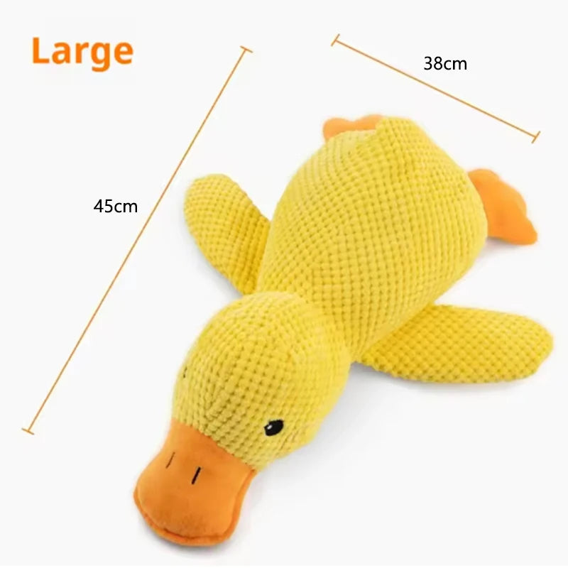 Squeaky Duck Comfort Plush Pet Toy
