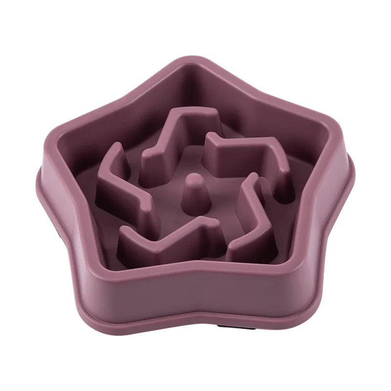 Anti-Choke Slow Feeder Pet Bowl