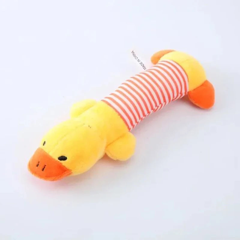 Squeaky Plush Dog Chew Toy