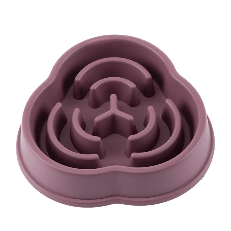 Anti-Choke Slow Feeder Pet Bowl