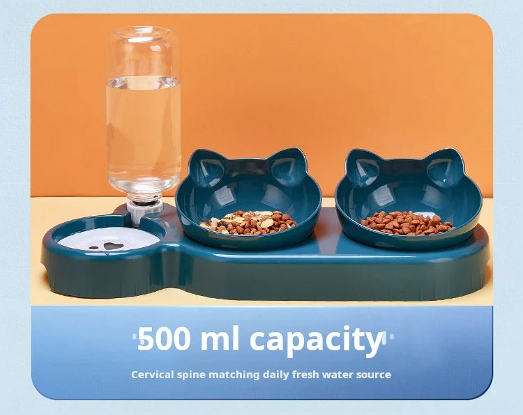 Pet Bowls with Water Feeder