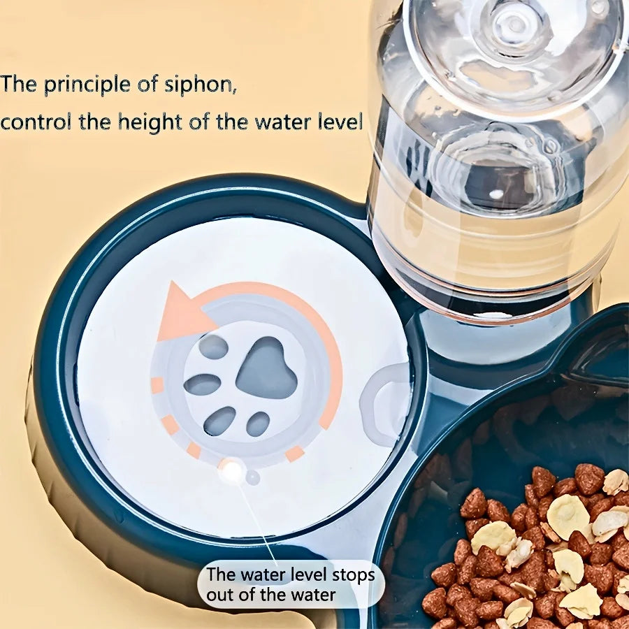 Pet Bowls with Water Feeder
