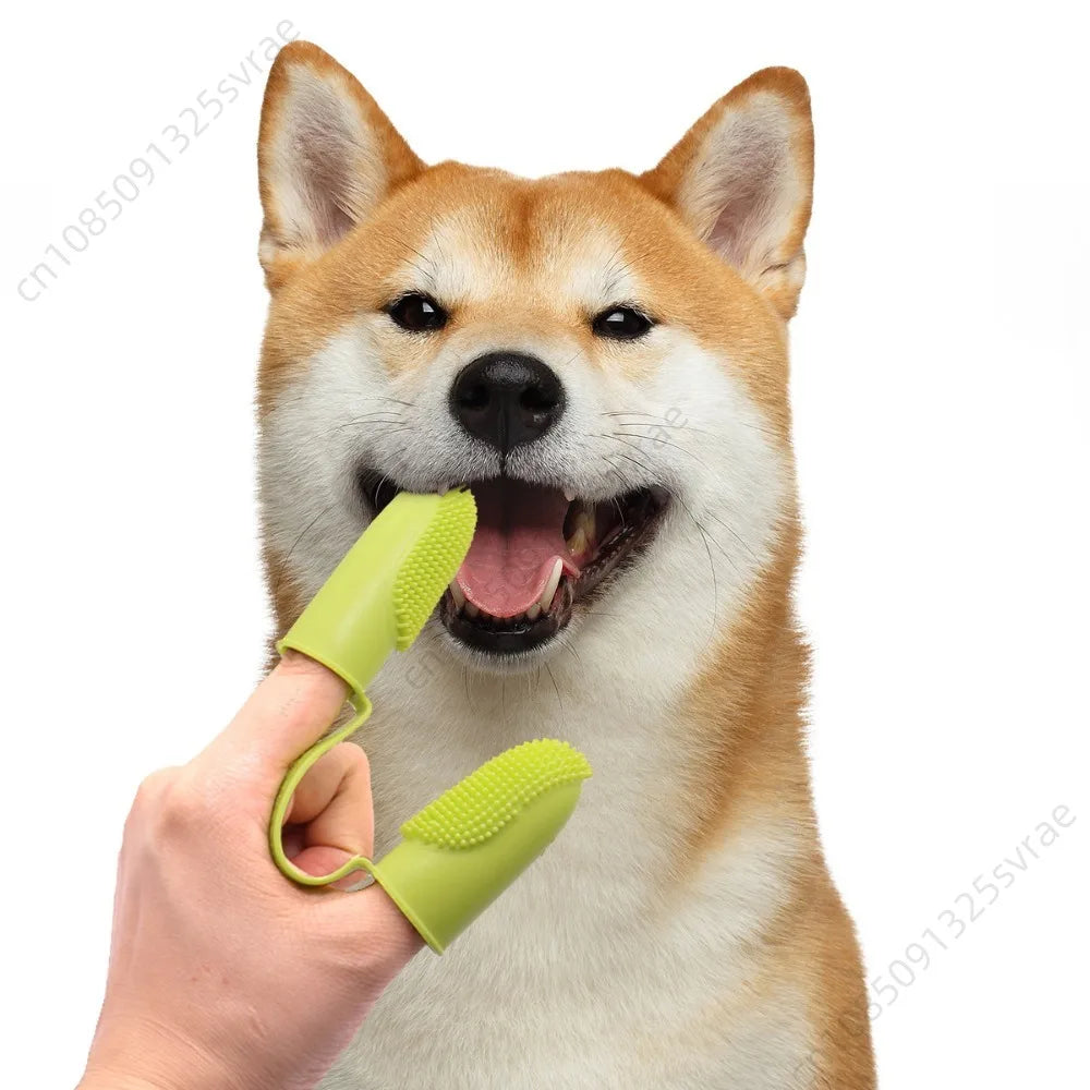 Double Finger Toothbrush