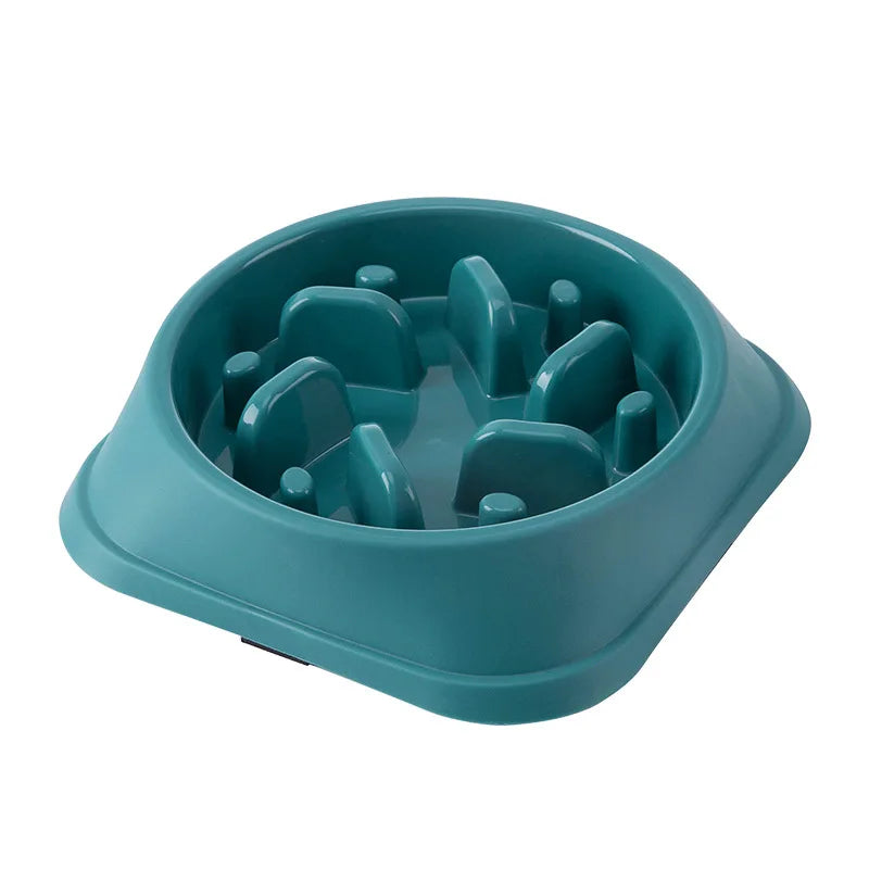 Anti-Choke Slow Feeder Pet Bowl