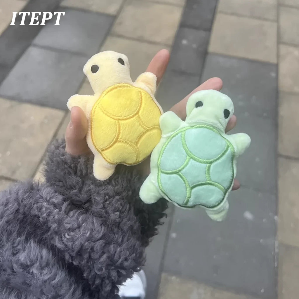 Mini Turtle Plush Puppy Chew Toy