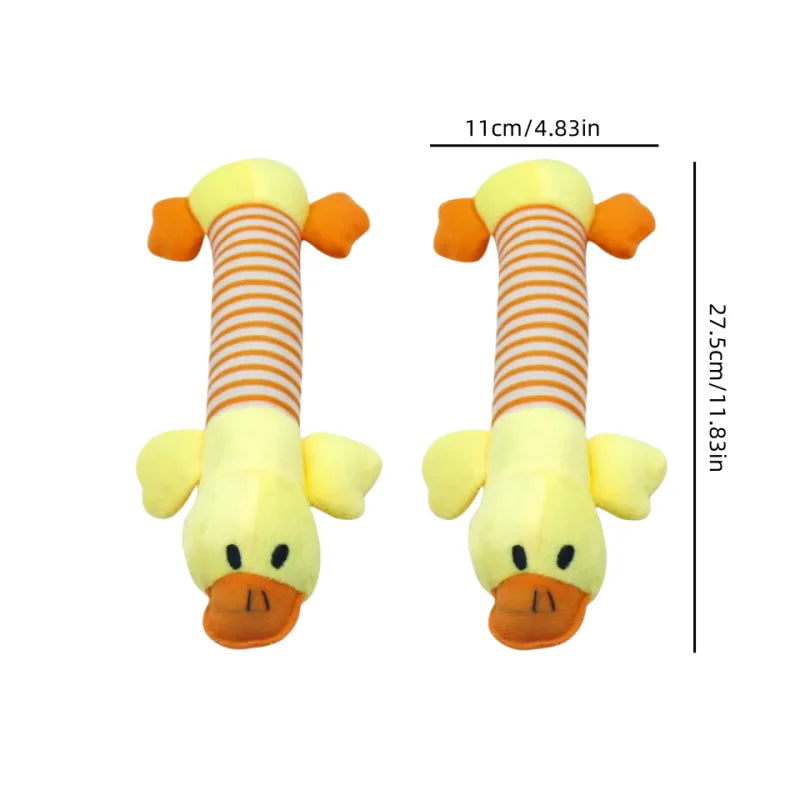 Squeaky Plush Dog Chew Toy
