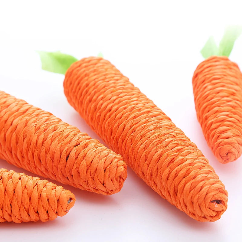 Carrot Rope Cat Chew Toy