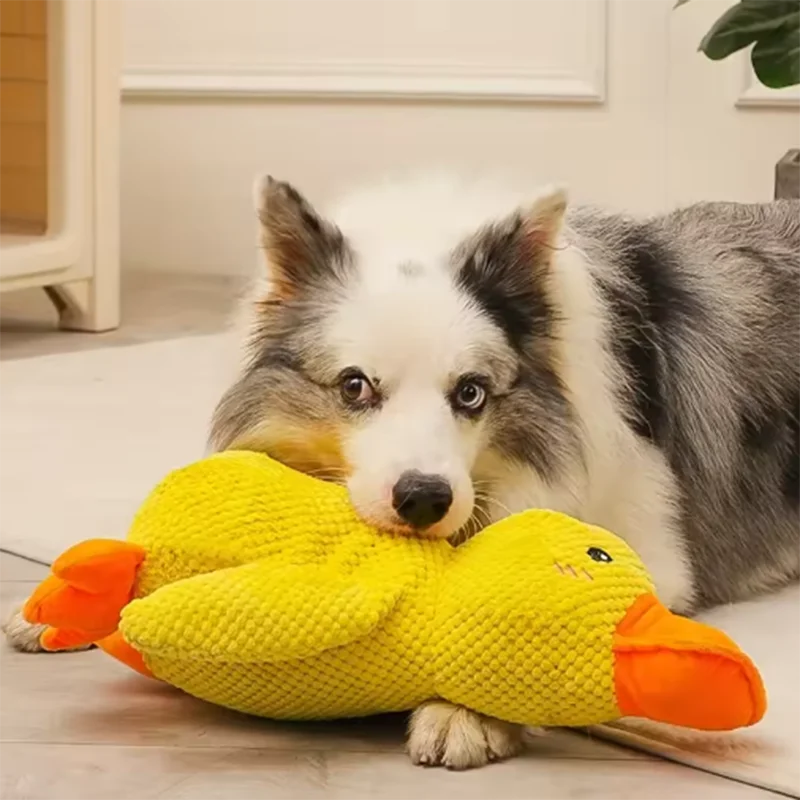 Squeaky Duck Comfort Plush Pet Toy