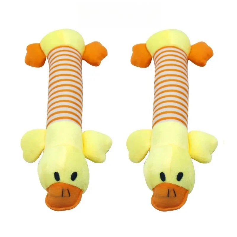 Squeaky Plush Dog Chew Toy