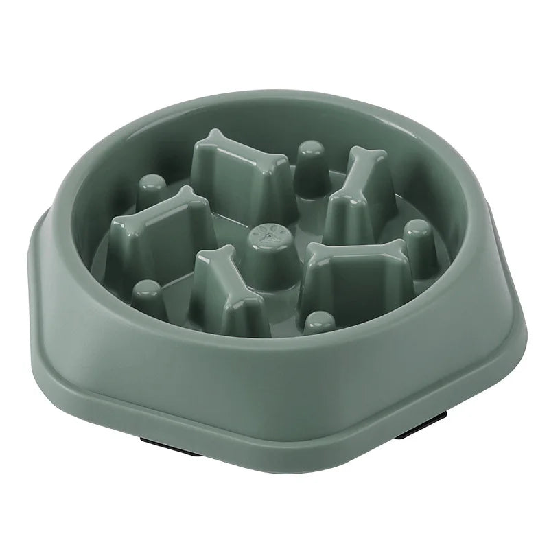 Anti-Choke Slow Feeder Pet Bowl
