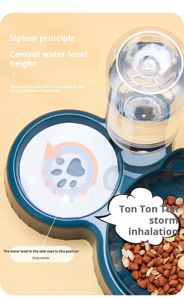 Pet Bowls with Water Feeder