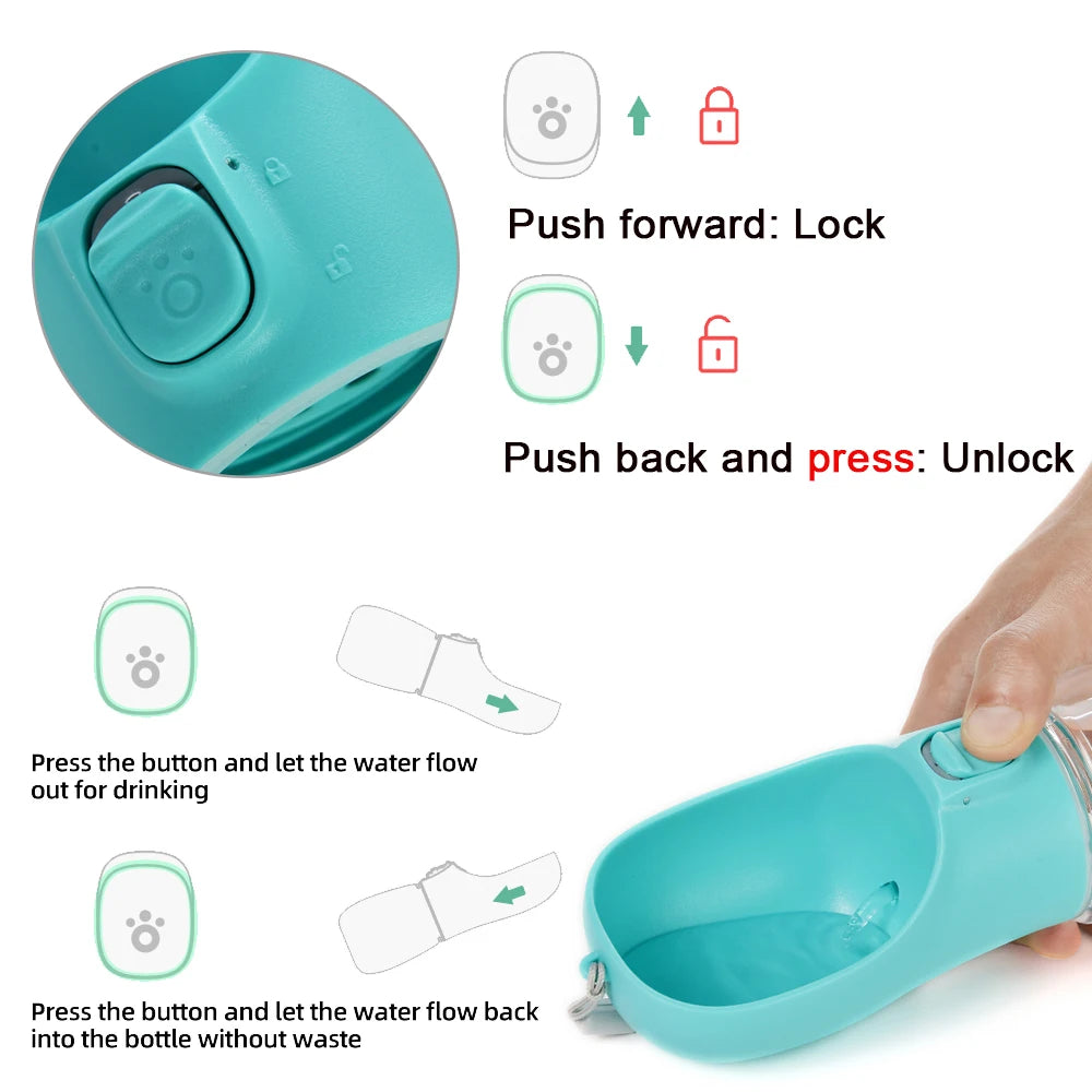 Leakproof Portable Pet Water Bottle