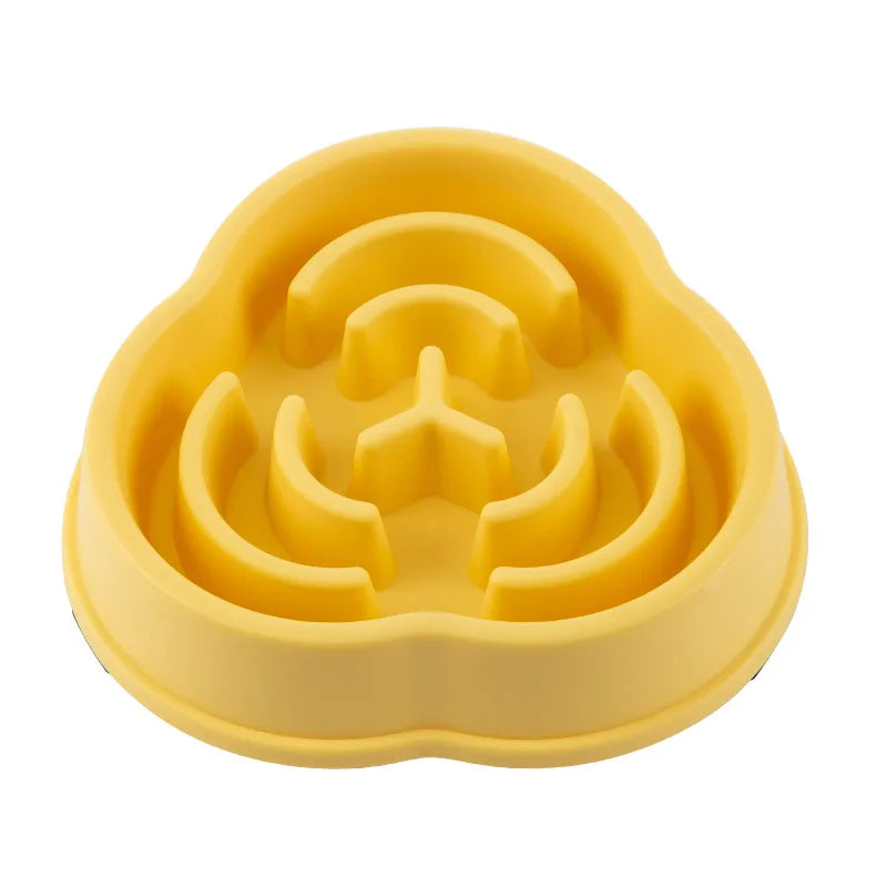 Anti-Choke Slow Feeder Pet Bowl