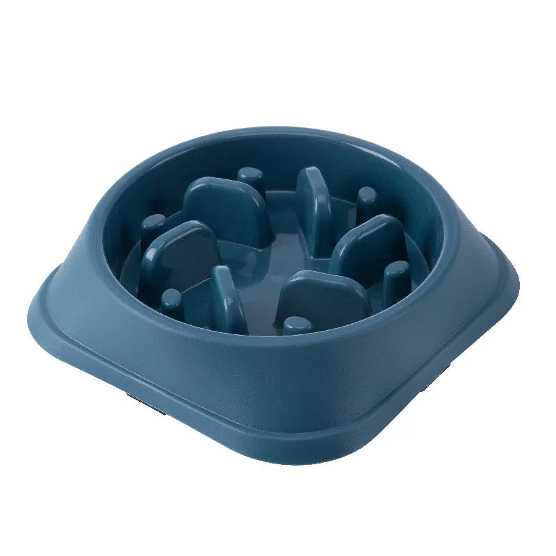 Anti-Choke Slow Feeder Pet Bowl