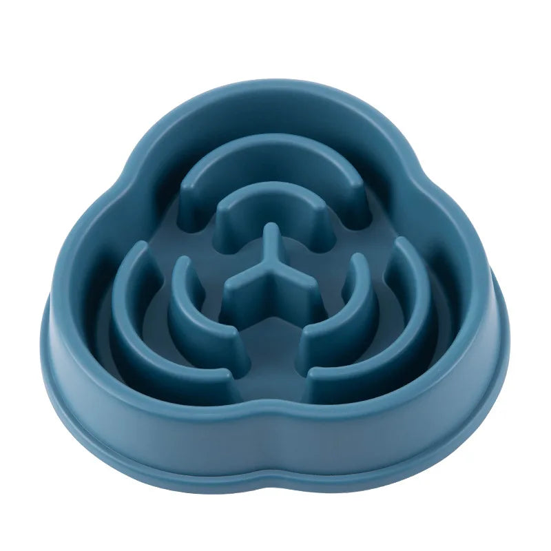 Anti-Choke Slow Feeder Pet Bowl