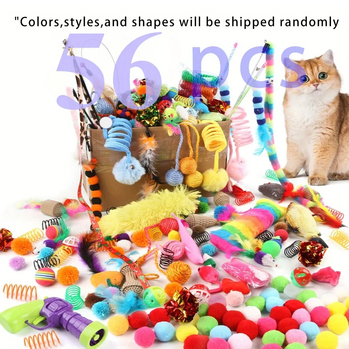 Mixed Cat Toy Bundle Pack