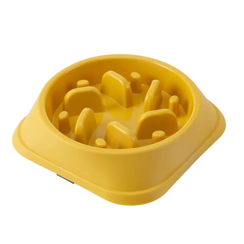 Anti-Choke Slow Feeder Pet Bowl