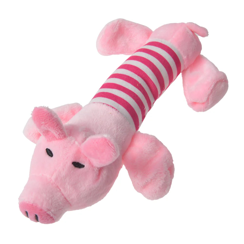 Plush Dinosaur Chew Toy for Dogs