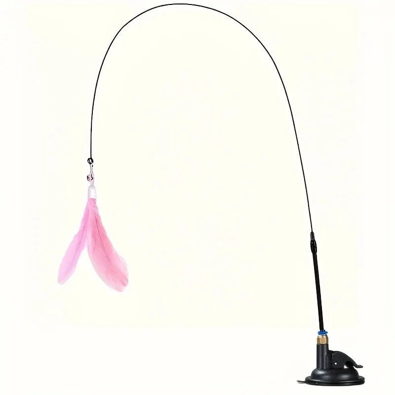 Feather Wand Cat Teaser Toy