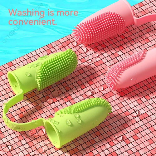 Double Finger Toothbrush
