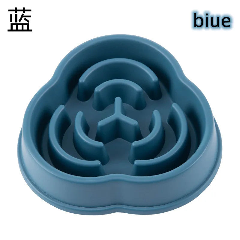 Anti-Choke Slow Feeder Pet Bowl