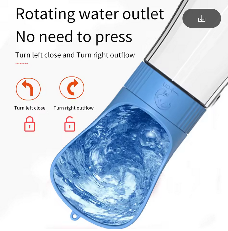 Portable Dog Water Bottle for Travel