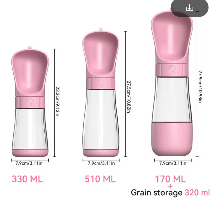Portable Dog Water Bottle for Travel