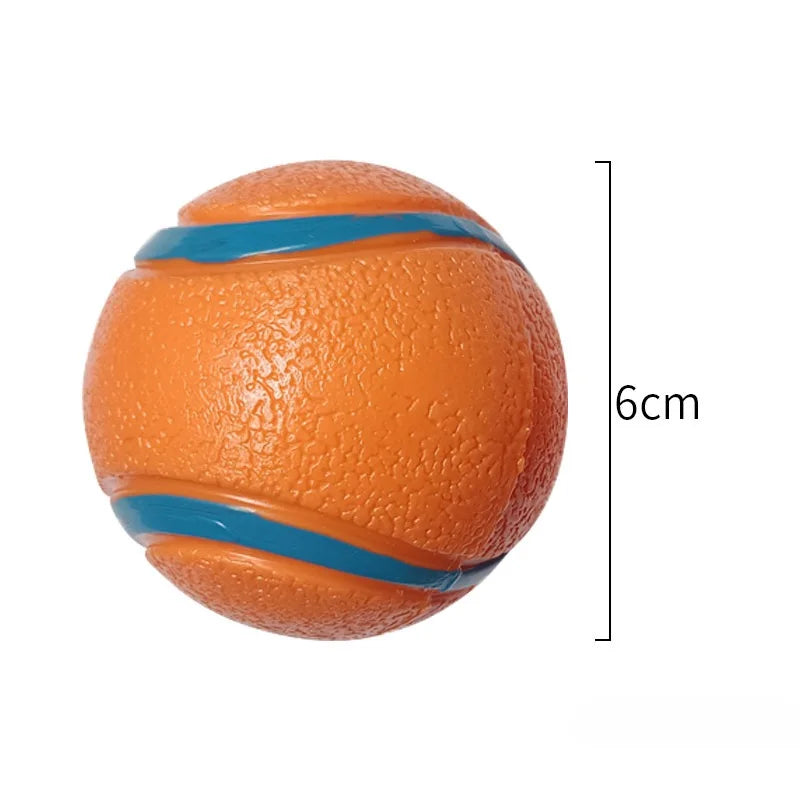 Solid Rubber Dog Fetch Ball