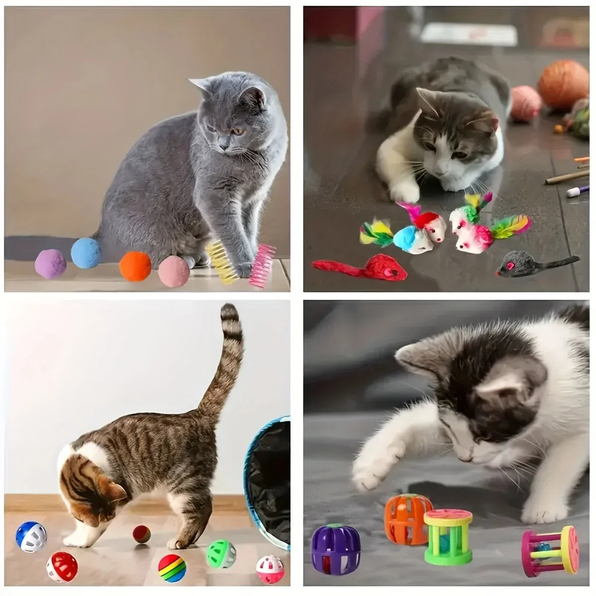 Mixed Cat Toy Bundle Pack
