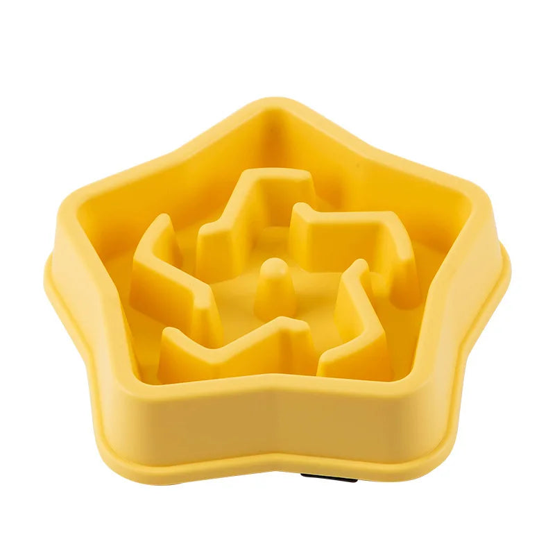 Anti-Choke Slow Feeder Pet Bowl