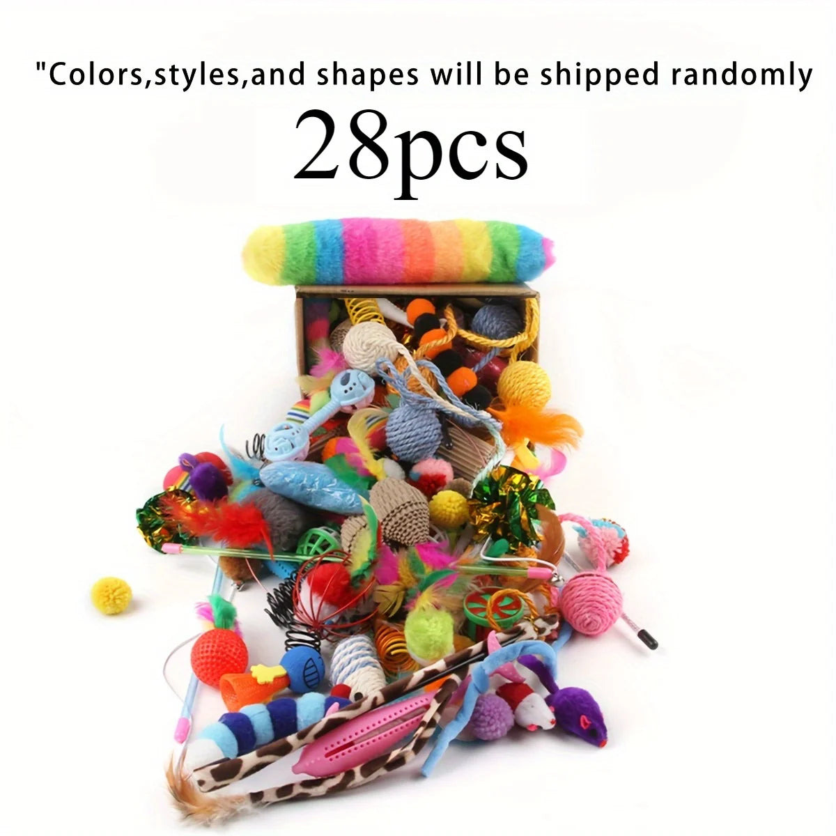 Mixed Cat Toy Bundle Pack